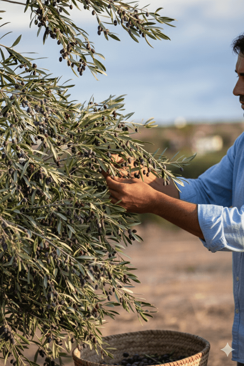 Εμπειρία συγκομιδή ελιάς